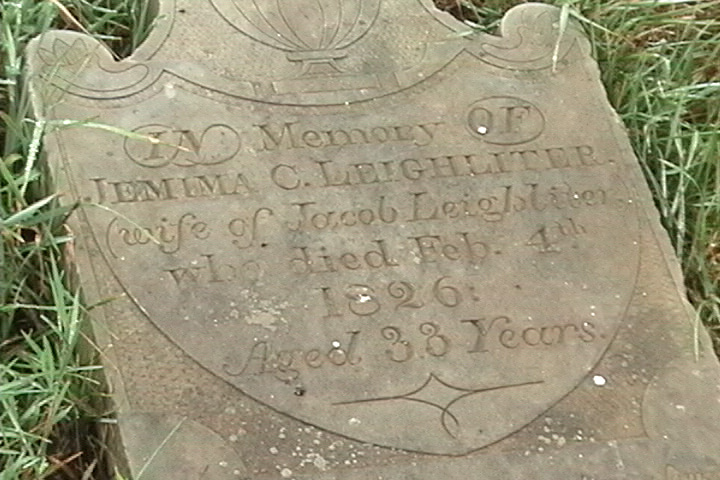 Jemima Campbell-Leighliter Tombstone